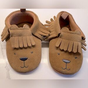 GAP • Baby Bear Suede Moccasins • Size 12-18 Months